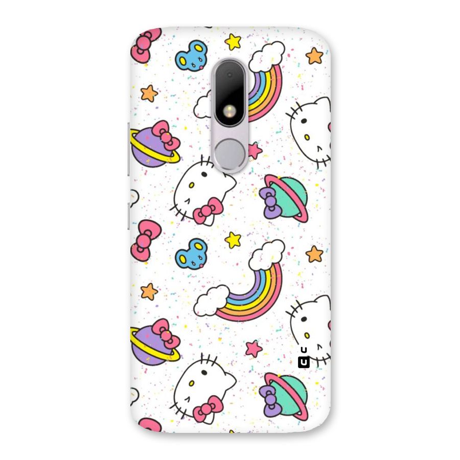 Rainbow Kit Tee Back Case for Moto M