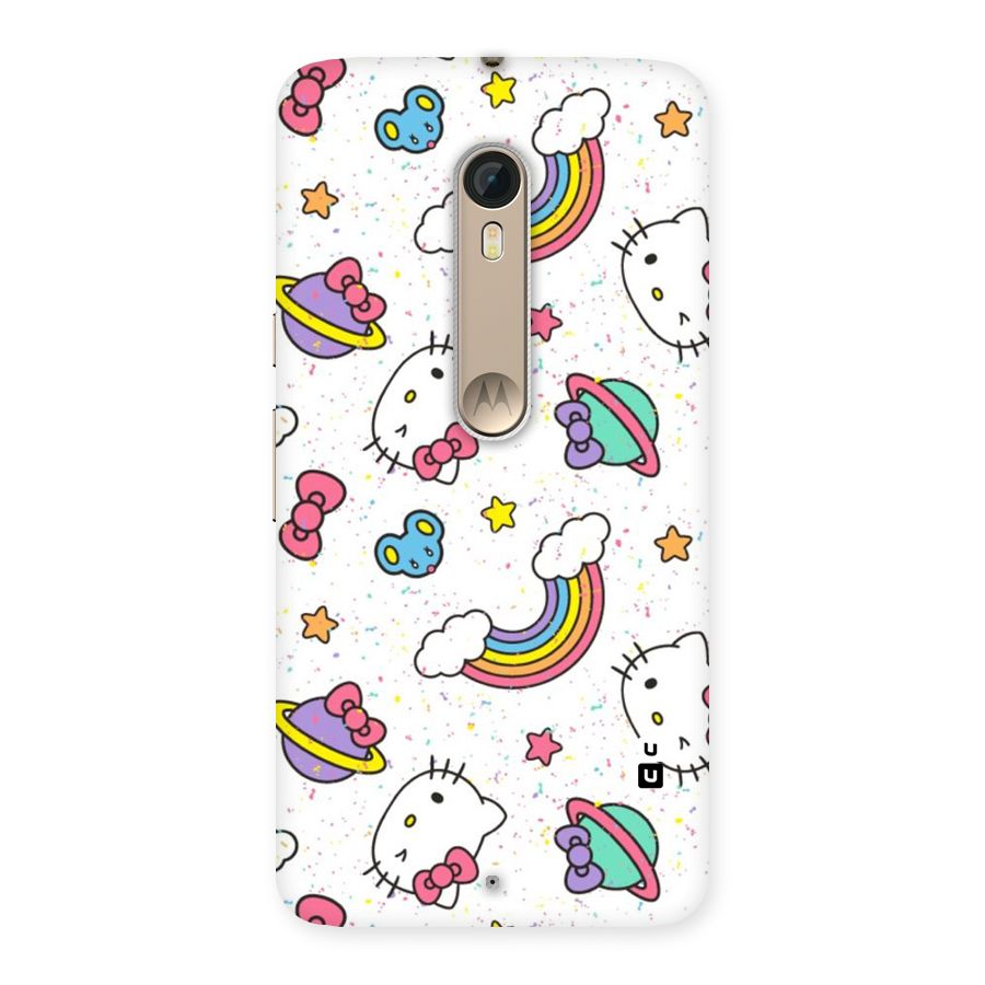 Rainbow Kit Tee Back Case for Motorola Moto X Style