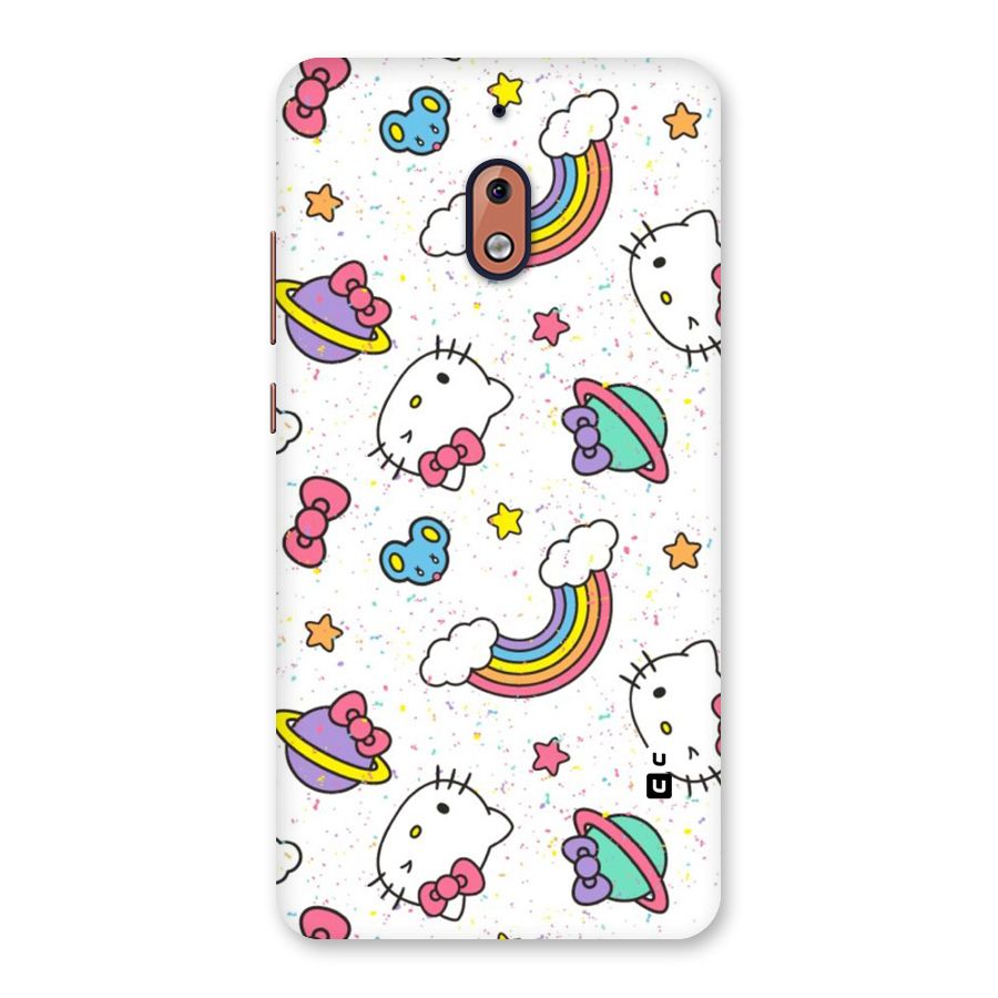 Rainbow Kit Tee Back Case for Nokia 2.1