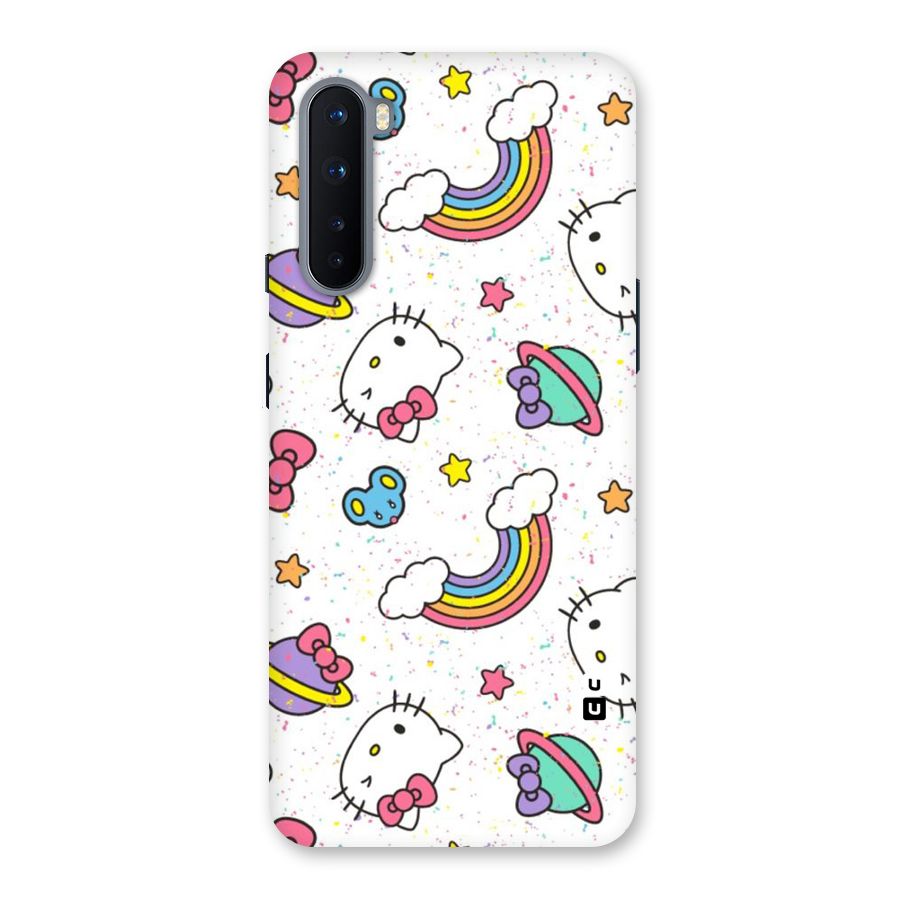 Rainbow Kit Tee Back Case for OnePlus Nord