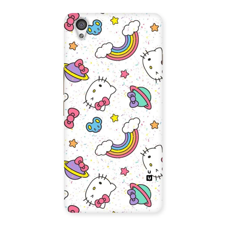 Rainbow Kit Tee Back Case for OnePlus X