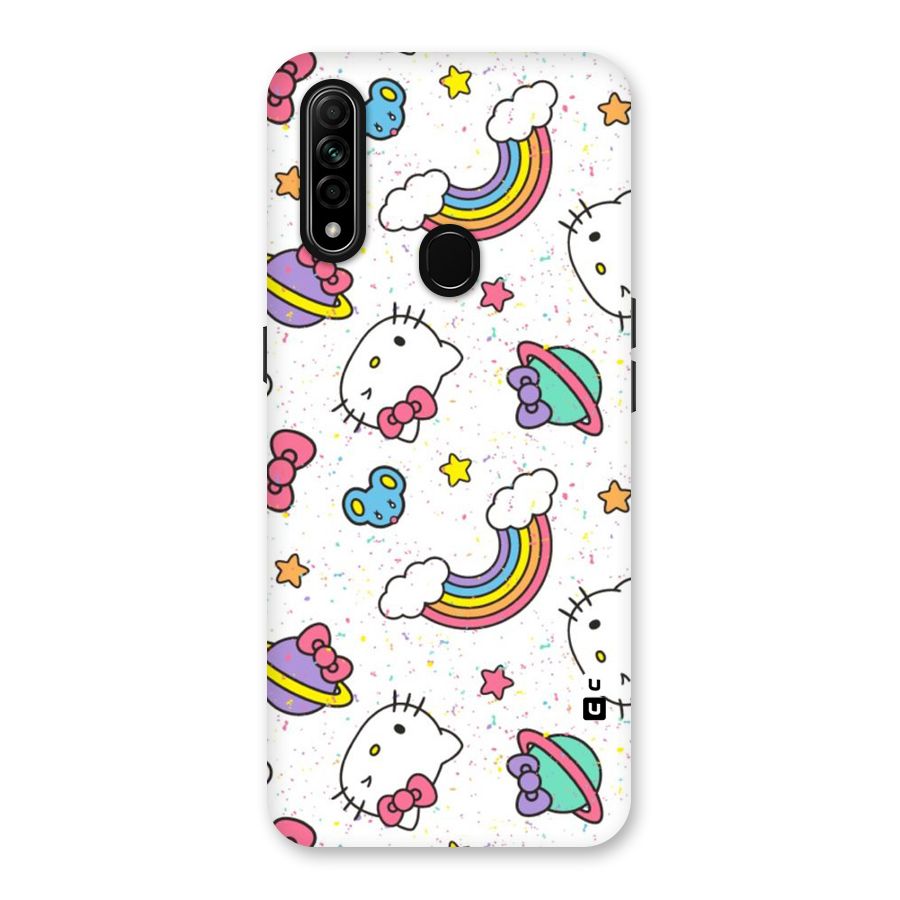 Rainbow Kit Tee Back Case for Oppo A31
