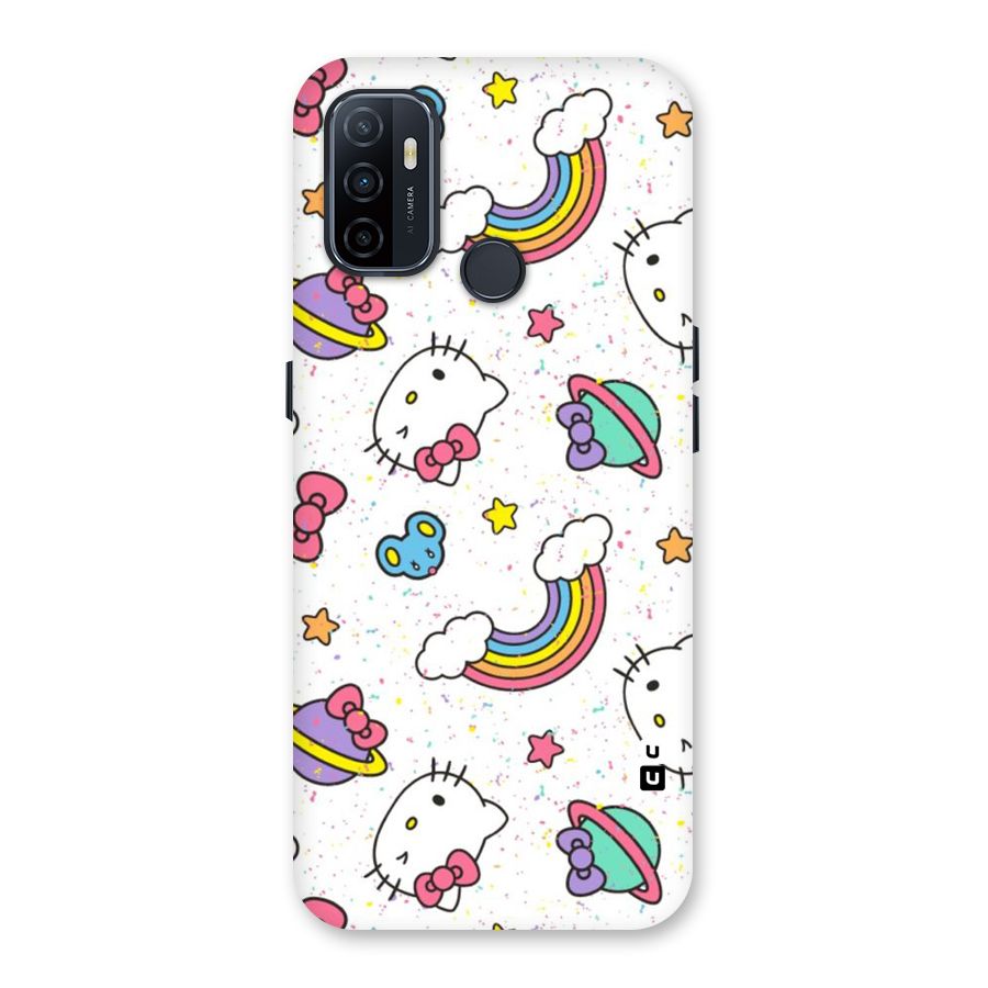 Rainbow Kit Tee Back Case for Oppo A32