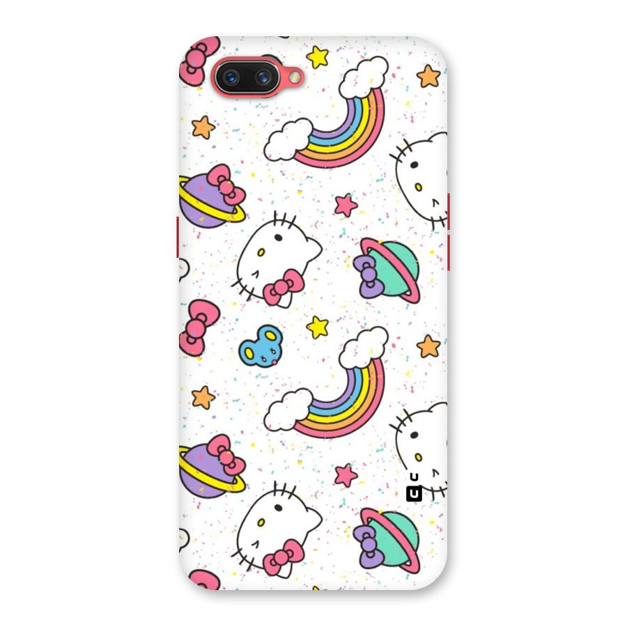 Rainbow Kit Tee Back Case for Oppo A3s