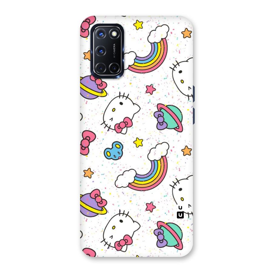 Rainbow Kit Tee Back Case for Oppo A52