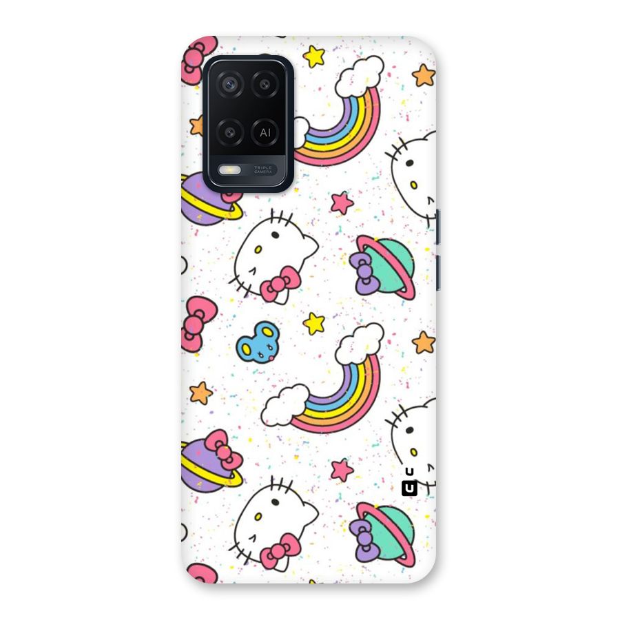 Rainbow Kit Tee Back Case for Oppo A54