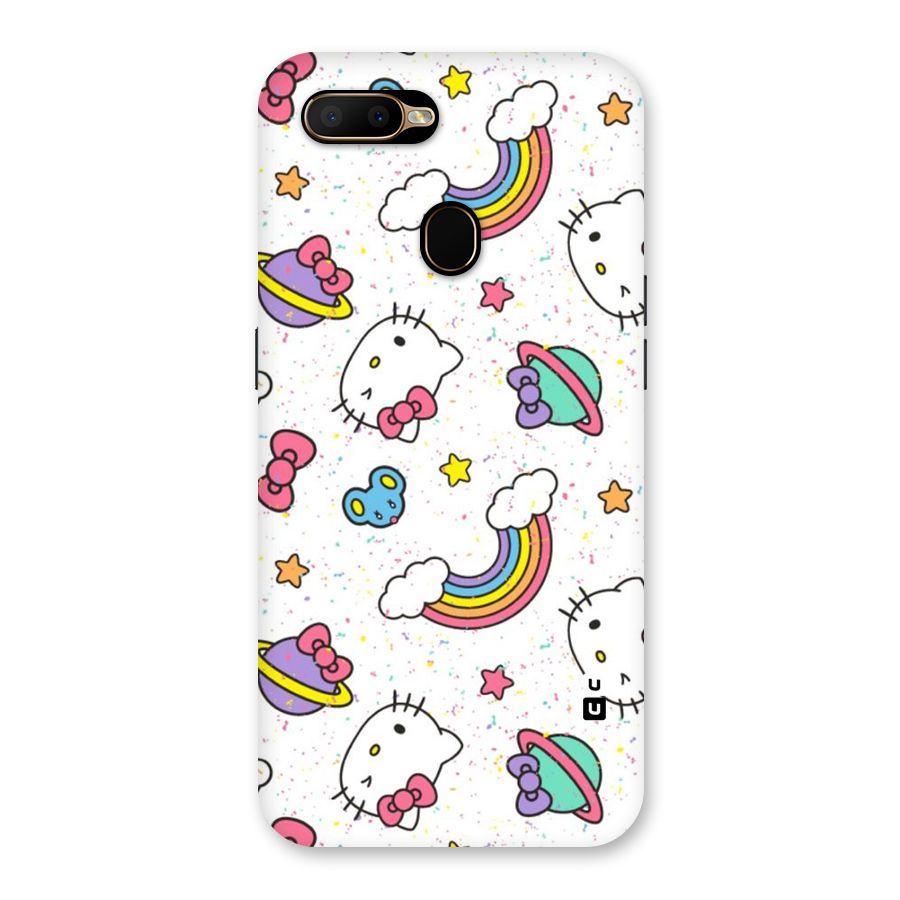 Rainbow Kit Tee Back Case for Oppo A5s