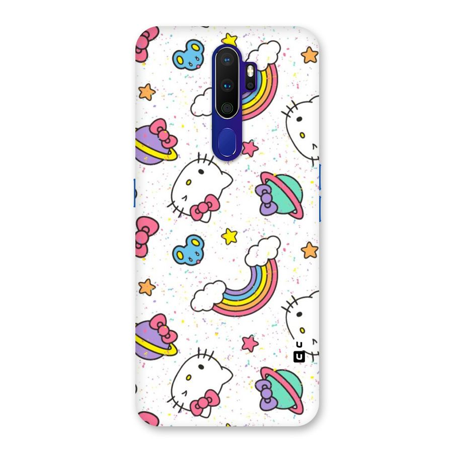 Rainbow Kit Tee Back Case for Oppo A9 (2020)