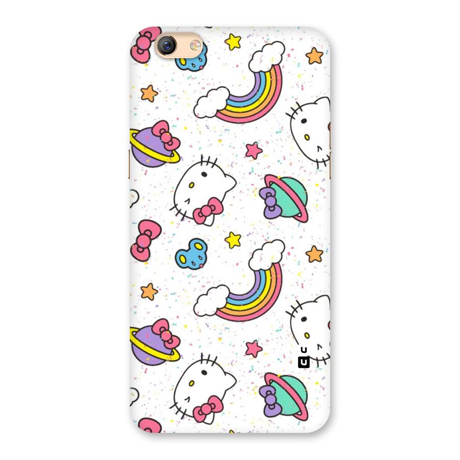 Rainbow Kit Tee Back Case for Oppo F3 Plus