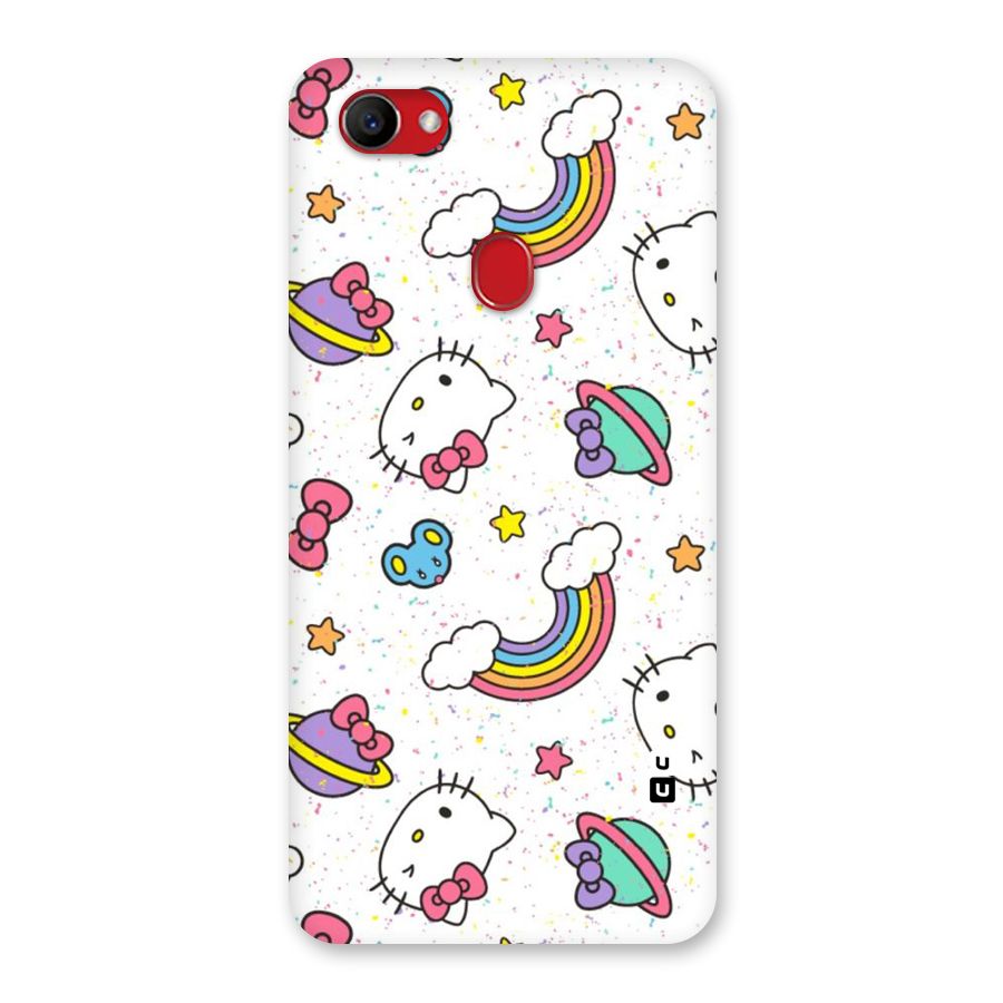 Rainbow Kit Tee Back Case for Oppo F7