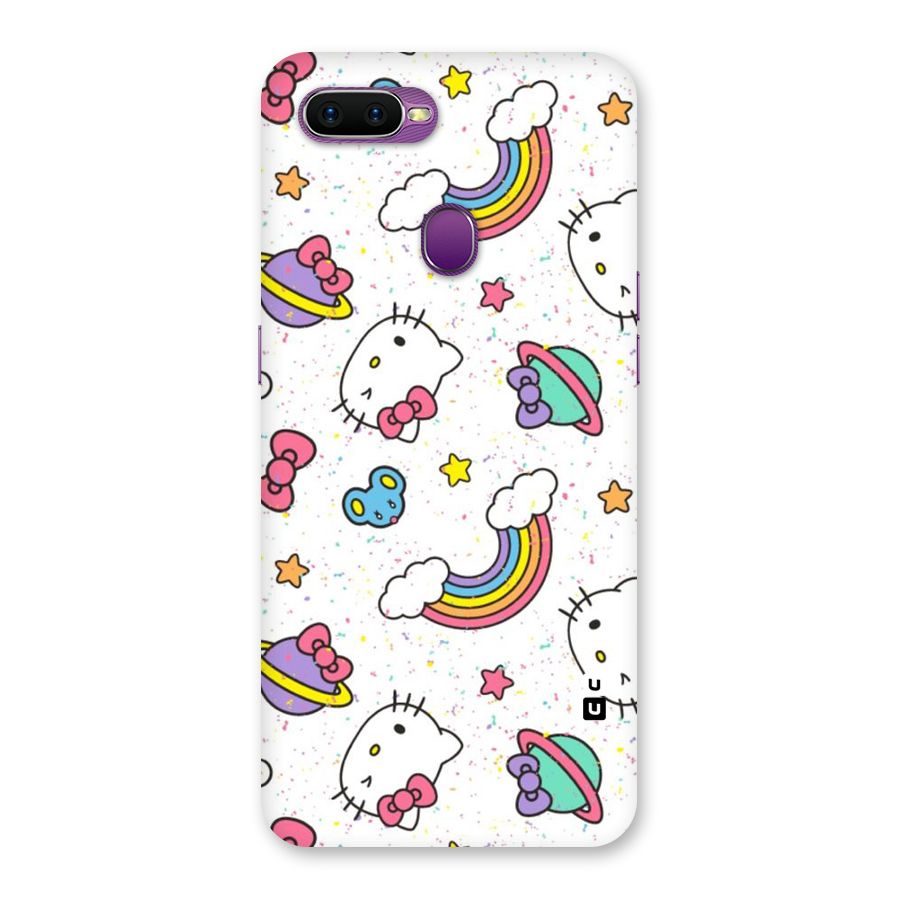 Rainbow Kit Tee Back Case for Oppo F9