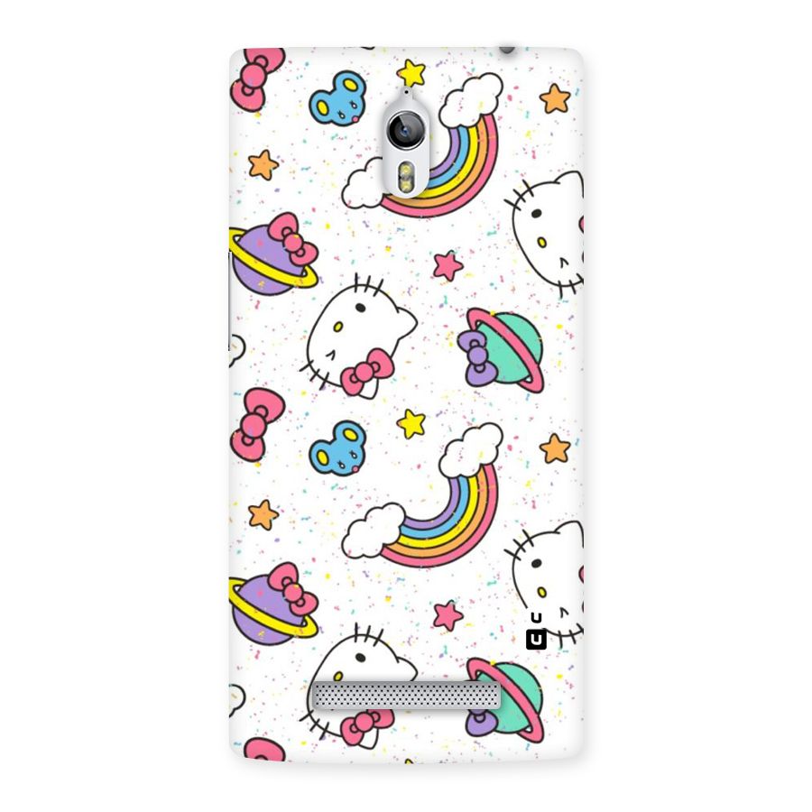 Rainbow Kit Tee Back Case for Oppo Find 7