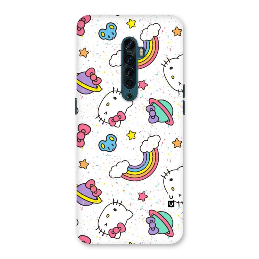 Rainbow Kit Tee Back Case for Oppo Reno2