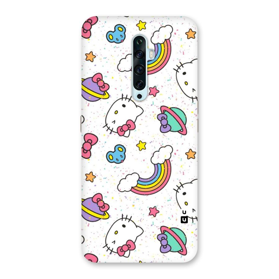 Rainbow Kit Tee Back Case for Oppo Reno2 Z
