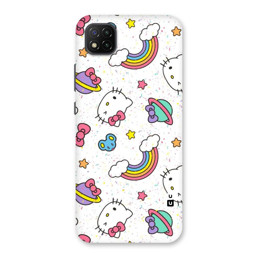 Rainbow Kit Tee Back Case for Poco C3