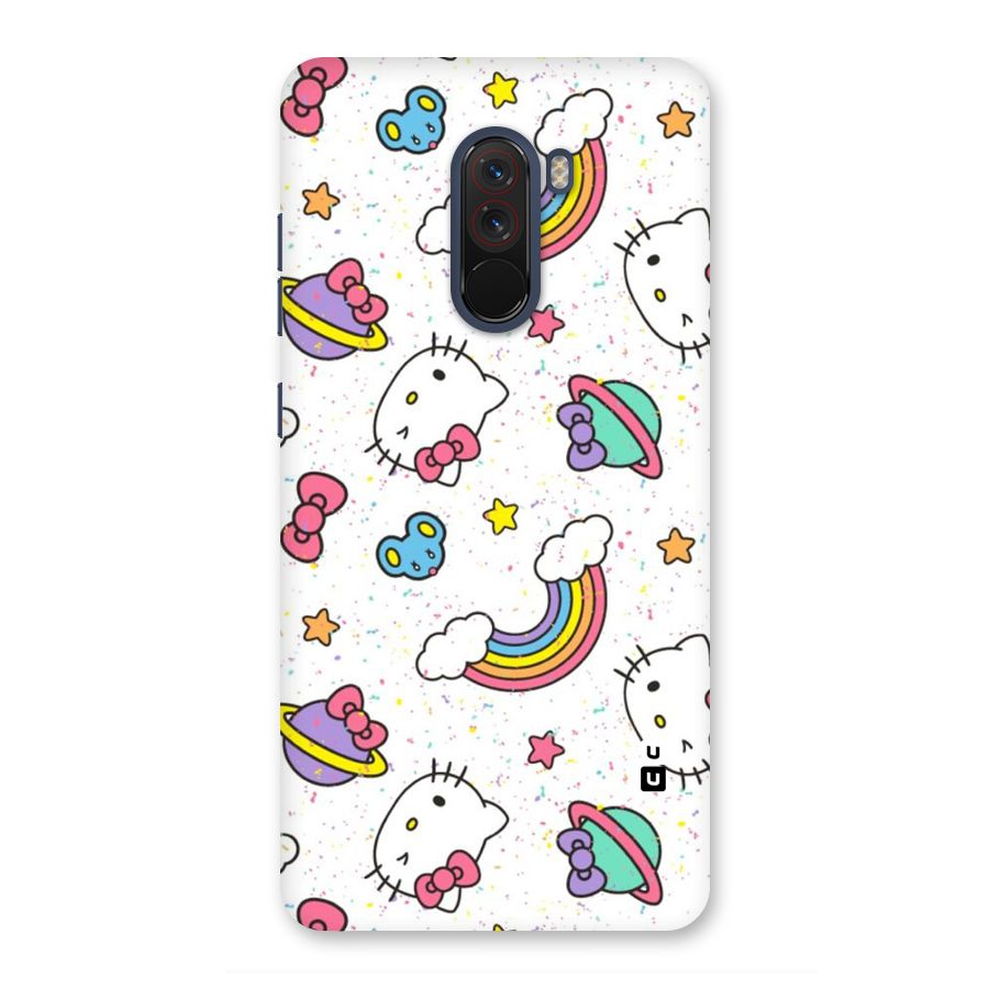 Rainbow Kit Tee Back Case for Poco F1