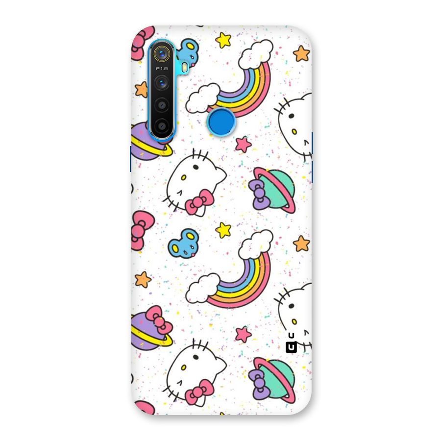 Rainbow Kit Tee Back Case for Realme 5s