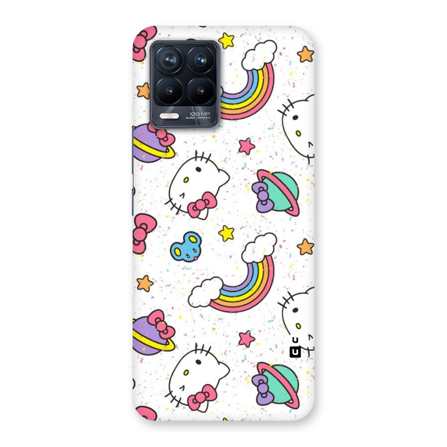 Rainbow Kit Tee Back Case for Realme 8 Pro