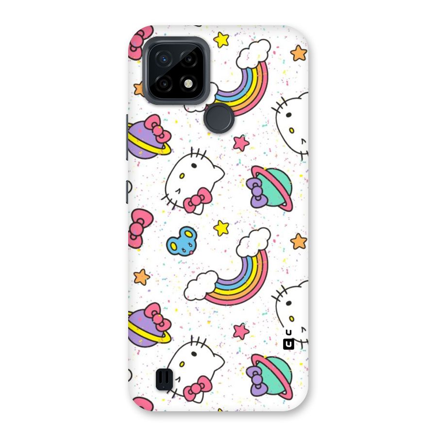 Rainbow Kit Tee Back Case for Realme C21