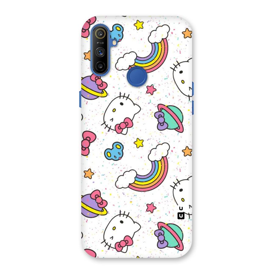 Rainbow Kit Tee Back Case for Realme Narzo 10A