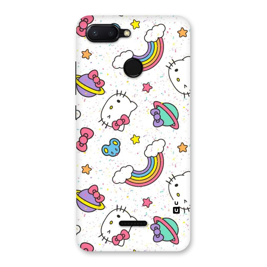 Rainbow Kit Tee Back Case for Redmi 6