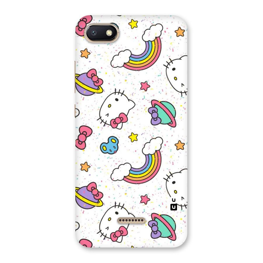 Rainbow Kit Tee Back Case for Redmi 6A