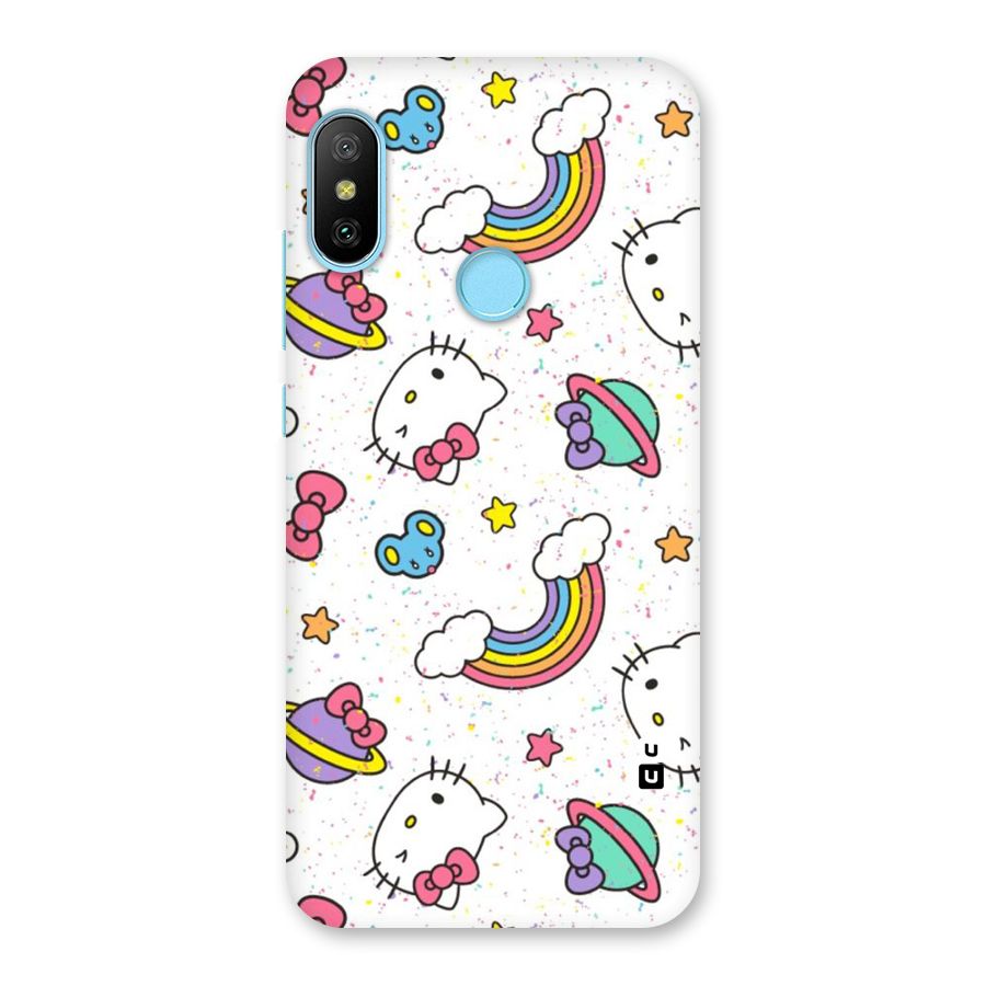 Rainbow Kit Tee Back Case for Redmi 6 Pro
