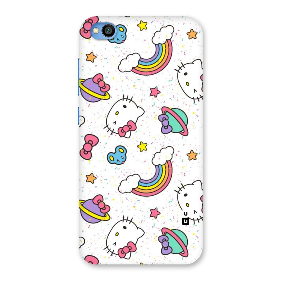 Rainbow Kit Tee Back Case for Redmi Go