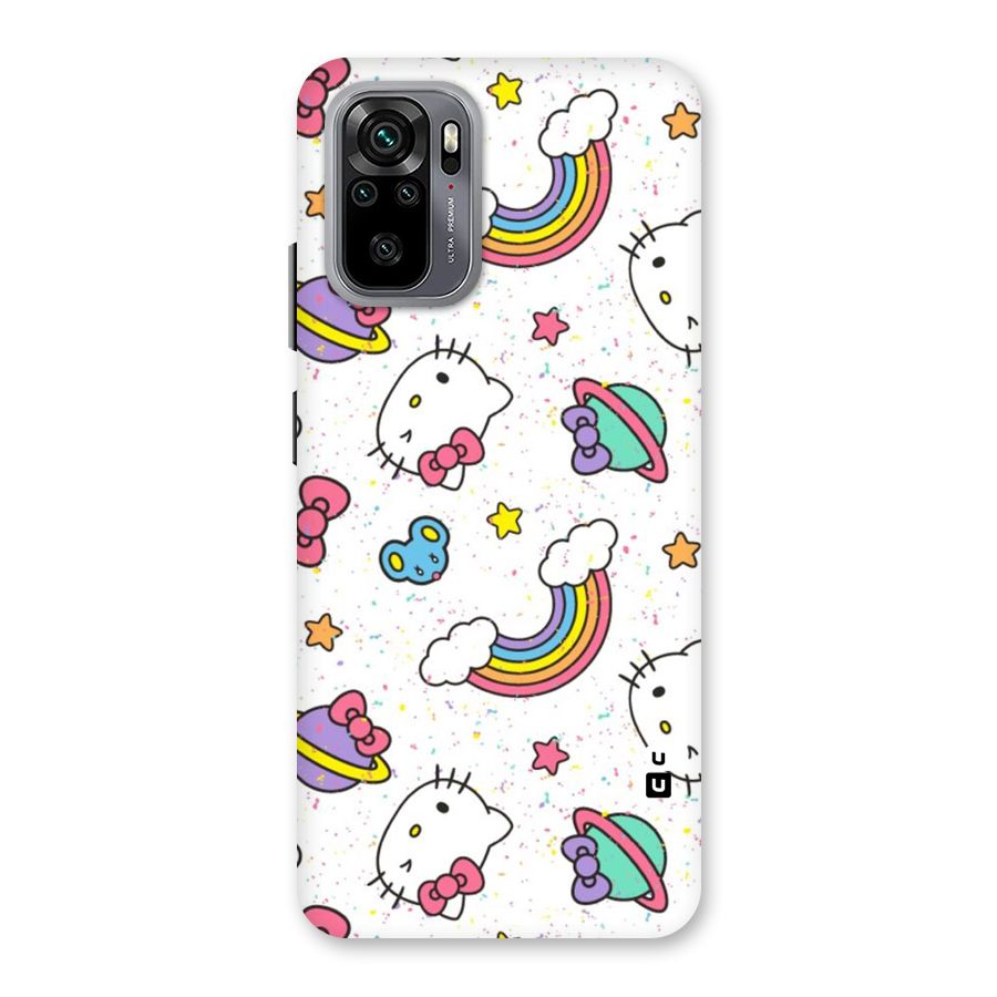 Rainbow Kit Tee Back Case for Redmi Note 10