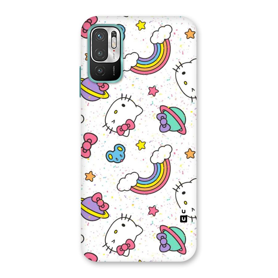 Rainbow Kit Tee Back Case for Redmi Note 10T 5G