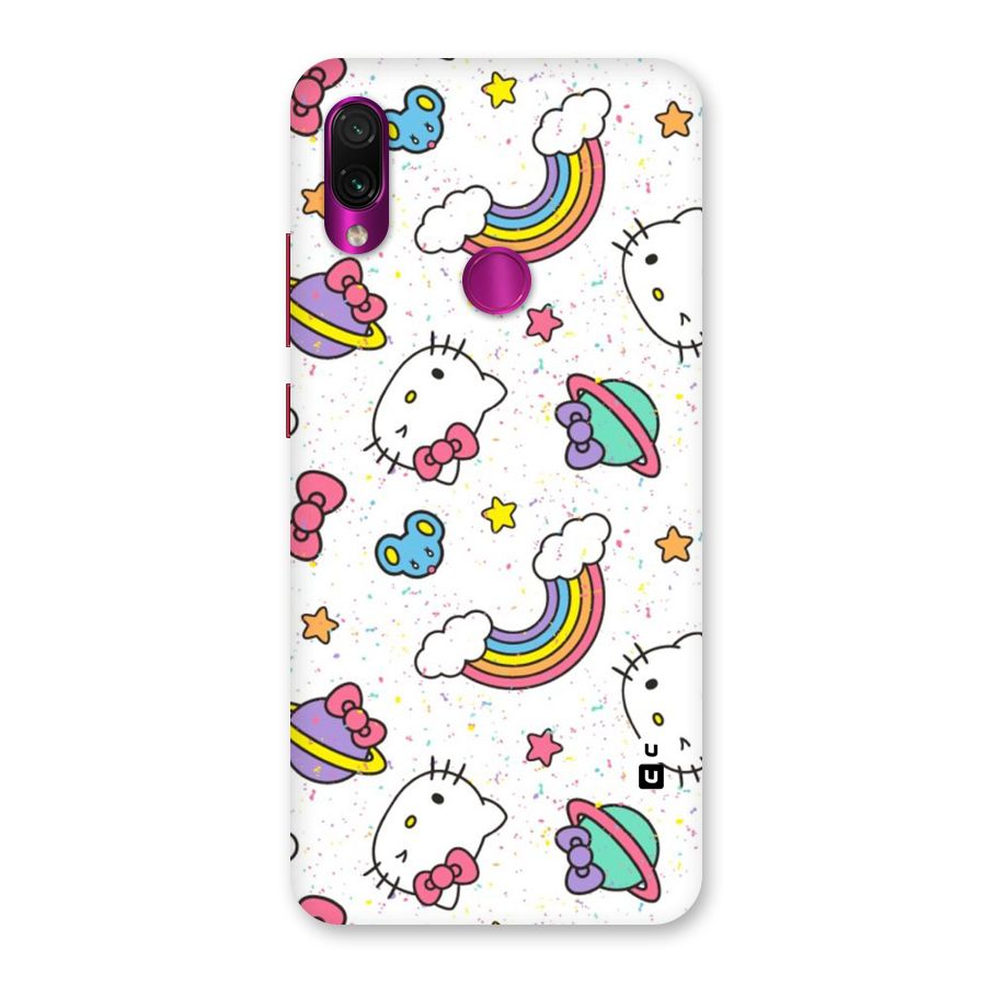 Rainbow Kit Tee Back Case for Redmi Note 7 Pro