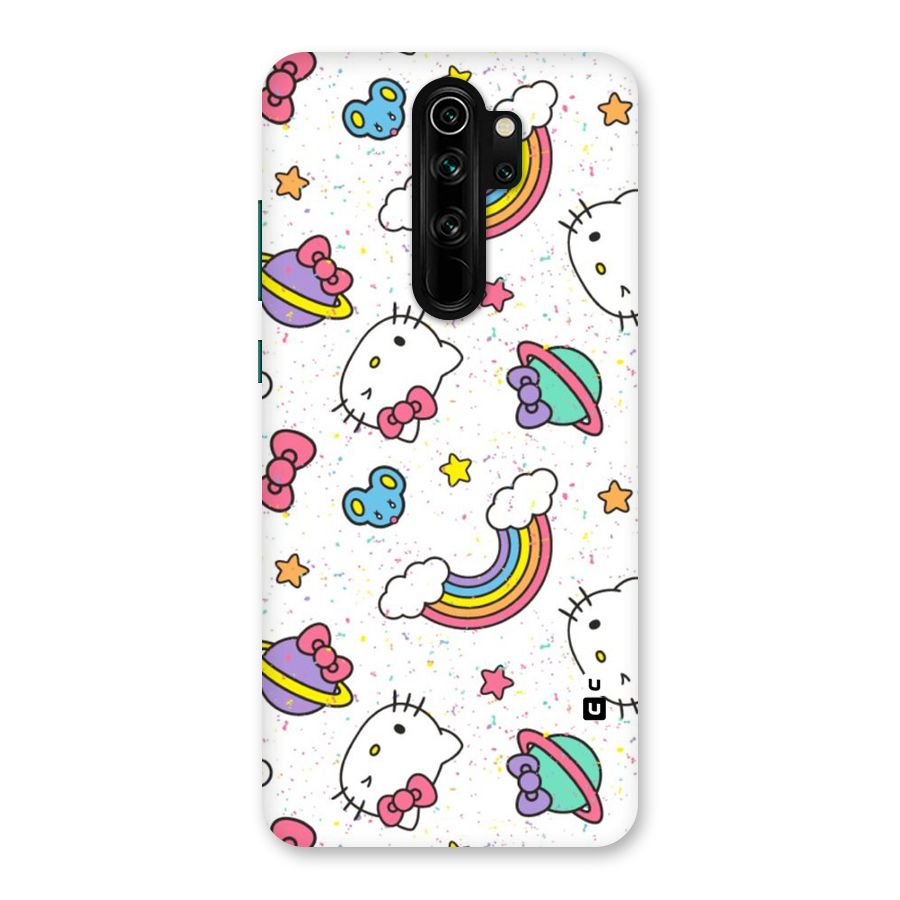 Rainbow Kit Tee Back Case for Redmi Note 8 Pro