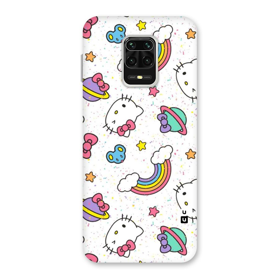 Rainbow Kit Tee Back Case for Redmi Note 9 Pro