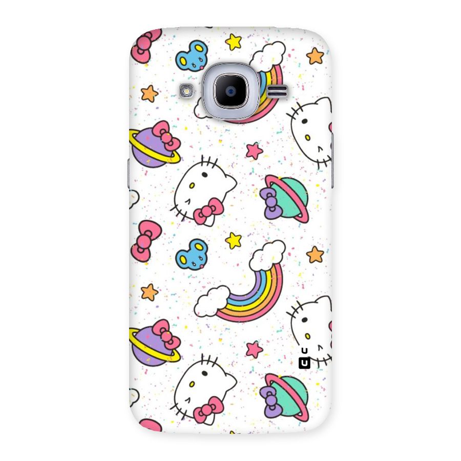 Rainbow Kit Tee Back Case for Samsung Galaxy J2 2016