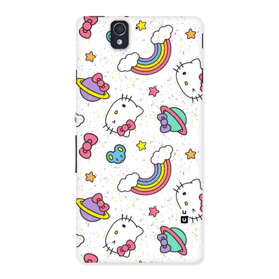 Rainbow Kit Tee Back Case for Sony Xperia Z