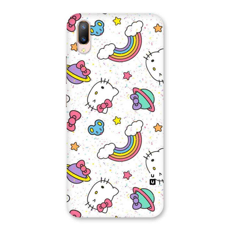 Rainbow Kit Tee Back Case for Vivo V11 Pro
