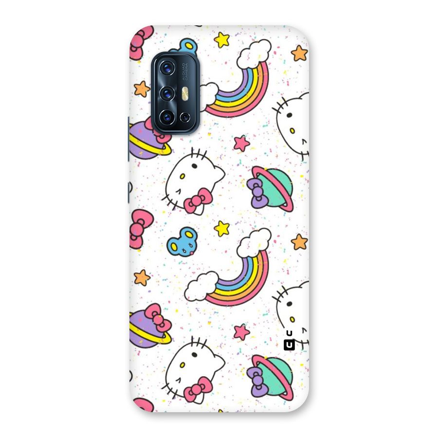 Rainbow Kit Tee Back Case for Vivo V17