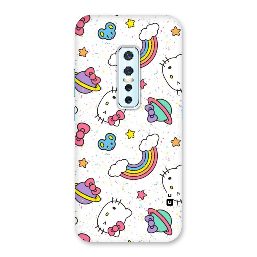 Rainbow Kit Tee Back Case for Vivo V17 Pro
