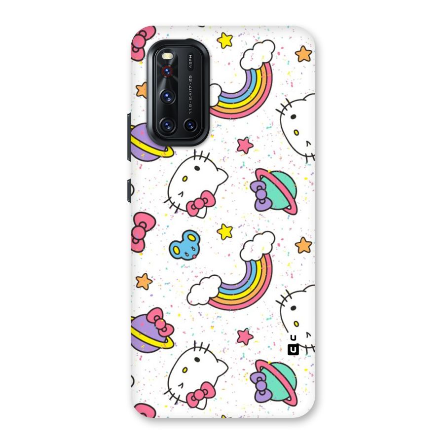 Rainbow Kit Tee Back Case for Vivo V19