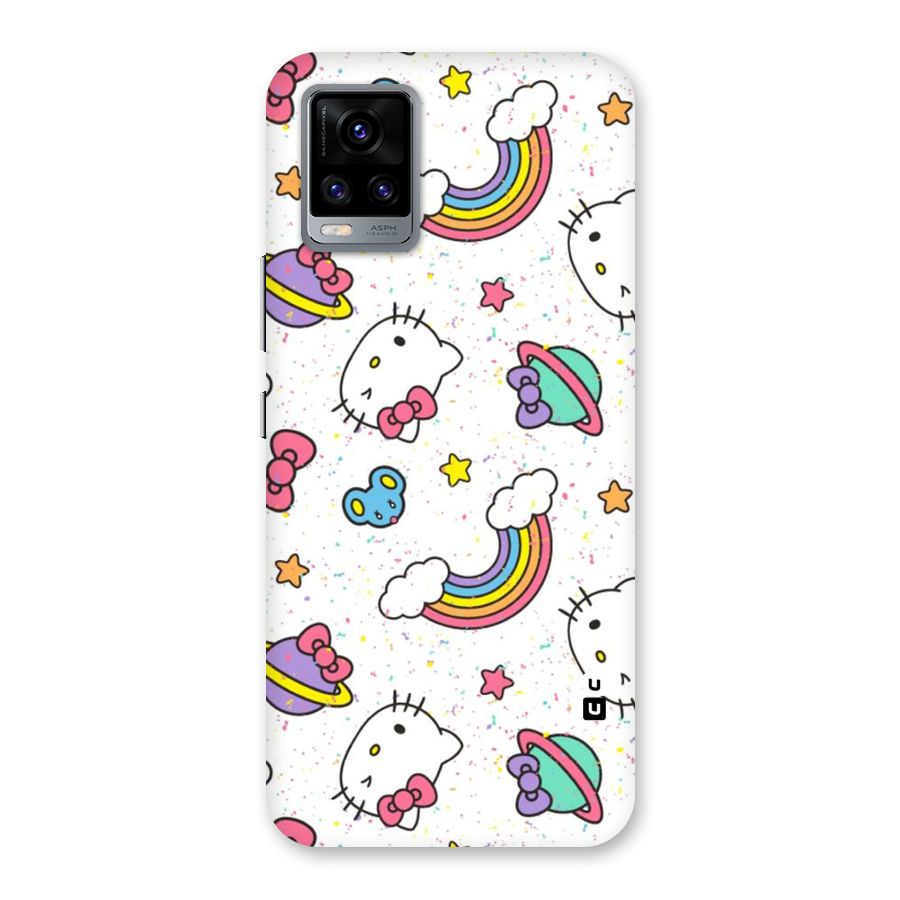 Rainbow Kit Tee Back Case for Vivo V20