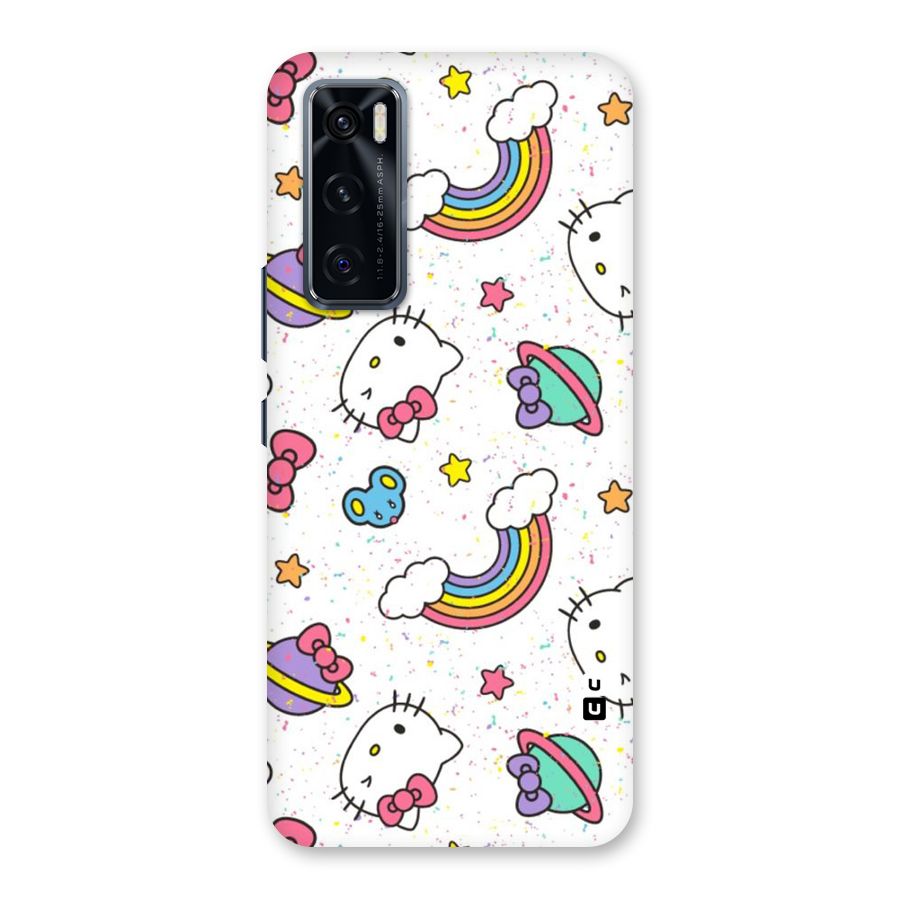 Rainbow Kit Tee Back Case for Vivo V20 SE