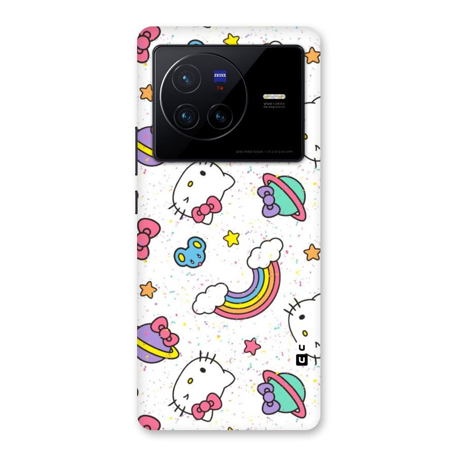 Rainbow Kit Tee Back Case for Vivo X80