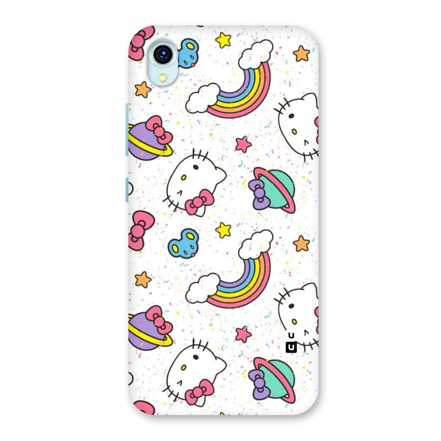 Rainbow Kit Tee Back Case for Vivo Y1s
