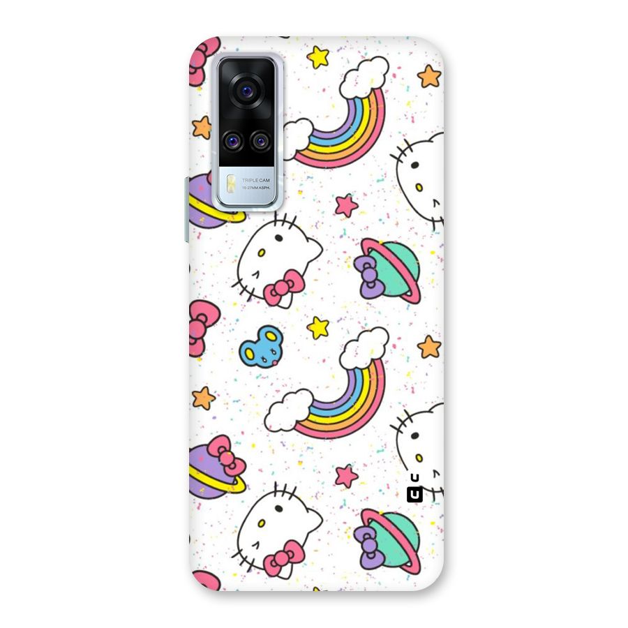 Rainbow Kit Tee Back Case for Vivo Y31