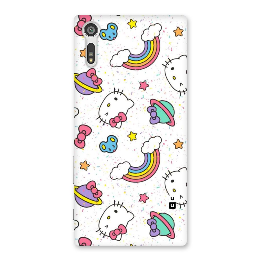 Rainbow Kit Tee Back Case for Xperia XZ