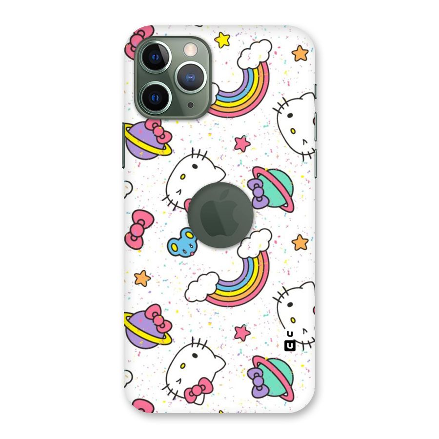 Rainbow Kit Tee Back Case for iPhone 11 Pro Logo  Cut