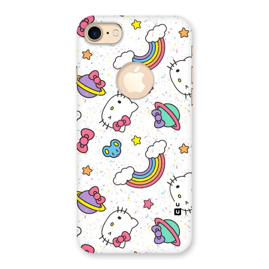 Rainbow Kit Tee Back Case for iPhone 7 Logo Cut