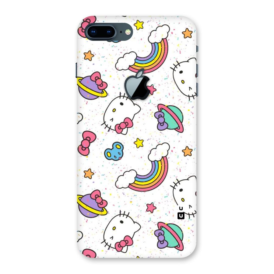 Rainbow Kit Tee Back Case for iPhone 7 Plus Apple Cut