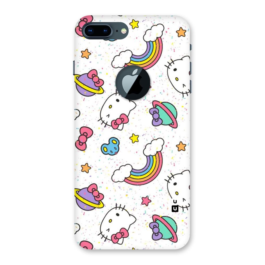Rainbow Kit Tee Back Case for iPhone 7 Plus Logo Cut