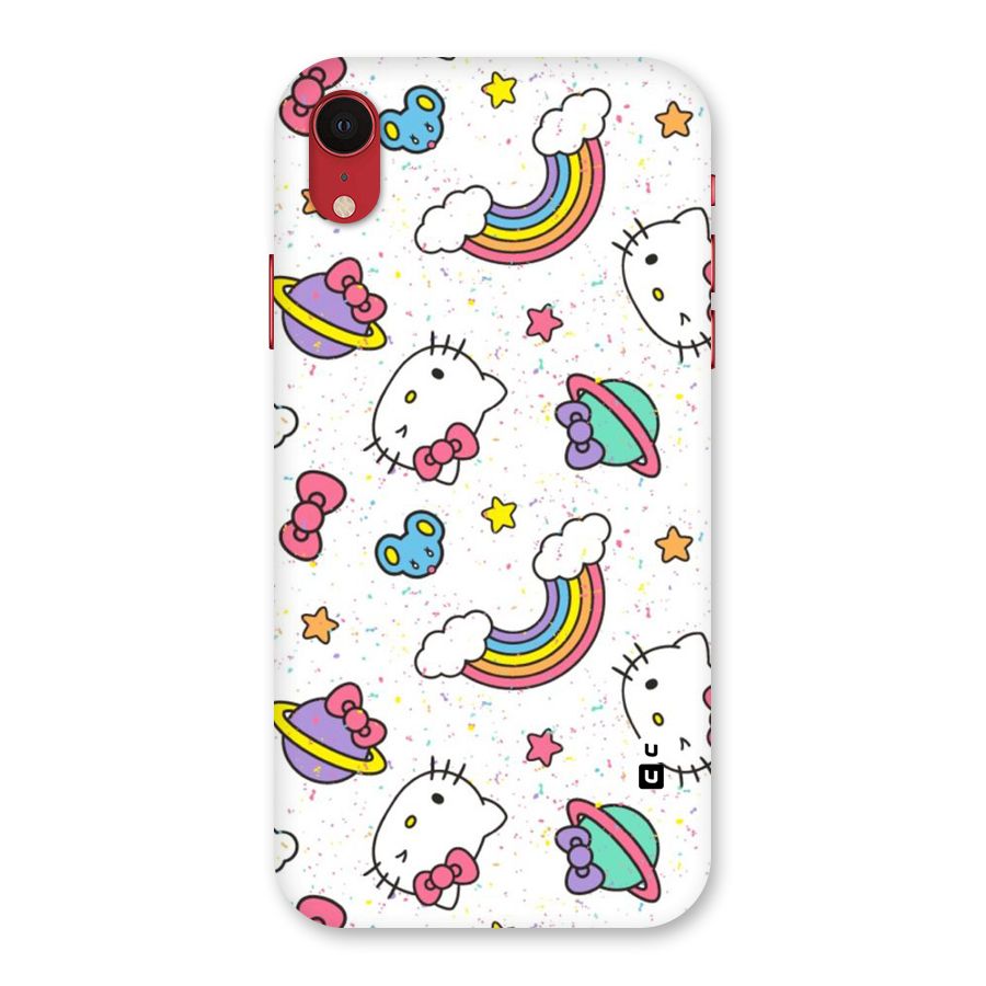 Rainbow Kit Tee Back Case for iPhone XR